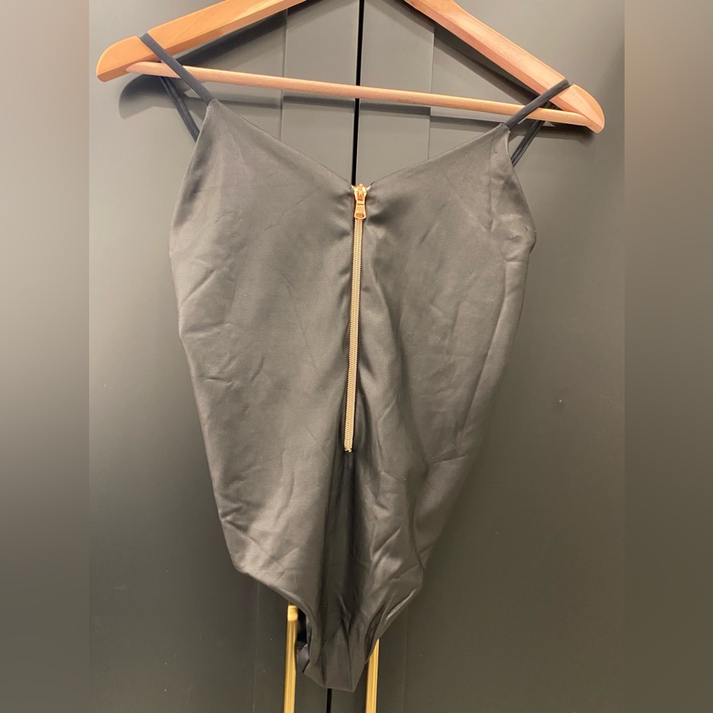 WET One Piece Swimsuit with Zipper | M